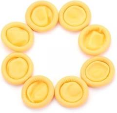 Non-Slip Finger Cots Protective Rubber Latex Fingertips Gloves Reusable Waterproof Finger Covers for Electronics Tattooing Nail Art Jewelry Cleaning Crafting(Yellow)