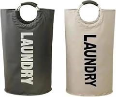 Large OxF0IRD Fabric Laundry Bag, Foldable Dirty Clothes Basket with Sponge Handles, Multifunctional †oy Storage Organizer New 2026 High for Reliable Electronic Component