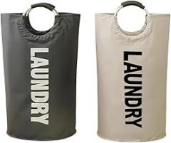 Large OxF0IRD Fabric Laundry Bag, Foldable Dirty Clothes Basket with Sponge Handles, Multifunctional †oy Storage Organizer New 2026 High for Reliable Electronic Component