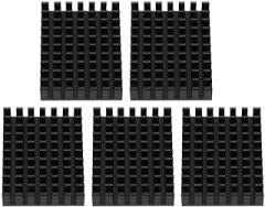 Aluminum Heat Sink 40x8x30mm 5pcs – 6063 - T5 Extruded Heatsinks for CPU, PCB Cooling – Low Profile Disipador for Efficient Heat Dissipation and Extended Electronics Lifespan