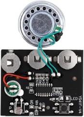 30 Seconds Photosensitive Sound Voice Audlo Music Recordable Recorder Board Chip Programmable Music Module for Grrieting Card DIY New 2026 High for Electronic Component, Precision