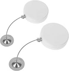 TEHAUX 2pcs Retractable Theft Cable Lock Wire for Electronics Easy Operation Industrial Environments Reliable Theft Prevention User Friendly Design