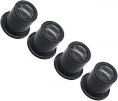 4pcs Jewelry Loupe Magnifier for Watch Repair Portable Eye Loupe Tool for Close Observation for Jewelers Hobbyists and Electronics Repair