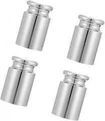 Healifty Scale Calibration Weights Set 200g Small Scale Grams Chrome Plated Precision Weights for Electronic Balance Calibration