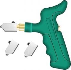 Portable Manual Glass Hand-Held Cutter Ceramic Tile Glass Cutter Glass Cut with 2 H EADS