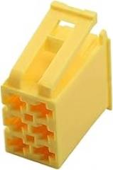 6/8 Pin Automotive Electronic Socket Wiring Harness Shell Plug Male Female Connector Adapter(Color:6P female,Size:1 Set)