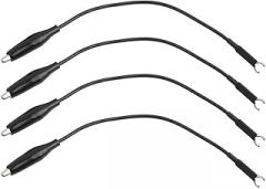 for 4 Pieces Oscilloscope Probe Ground Leads with Clips Universal High Presision Parts for Electronics Analysis Accessories Kit Compatibility with
