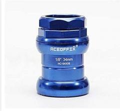 A C E Ultralight Threaded Headset for BROMPTON in BLUE