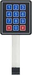 12 Key4 16 20 Key Button Membrane Switch 1X4 3X4 4X4 4X5 Keys Matrix Array Keyboard Keypad Control Panel DIY Kit for New 2025 High Reliable Electronic Component, Precision, Stable Performance