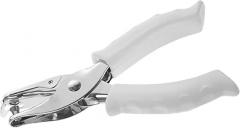 Manual Punch Card Electronic Hand Held Hole Punch White Corners Beige Efface Gadgets Company Tiny Hole Puncher for Tags Home Paper Whole Manual Cards Chisel Scrapbook Metal