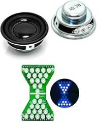 Gikfun 4Ohm 3W Audio Speaker Stereo Loudspeaker, Electronic Hourglass led DIY Kits