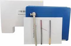 Portable Scratch Hardness Tester with 0.75mm Head 0N~20N Yellow Pressure for Automotive Electronic Device Coating Hardness