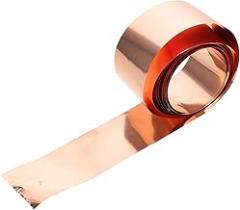 Copper Sheet Roll for DIY Electrical Projects Thin Pure Copper Foil Plate for Circuit Connections and Electronic Repairs High Conductivity Metal Foil Sheet
