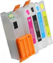 5PCS Refillable Ink Cartridge Compatible with XP520 XP600 XP610 XP620 XP700 XP800 XP810 XP820 T2730 Compatible with America Printer