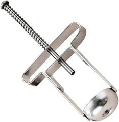 Milisten Metal Cherry Pitter and Red Date Core Remover Portable Kitchen Tool Handheld Fruit Core Removing Tool for Cooking and Baking