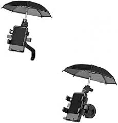 Motorcycle Mobile Phone Holder Stand Rain Proof and Sun Shading Bicycle Stand Umbrella Shaped for 5-7.2inch CeII Phone New 2026 High for Reliable Electronic Component, Precision, Stable Performance