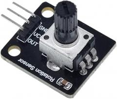 Rotary Potentiometer Module - Analog Knob for Electronic Projects & Rotary Encoder