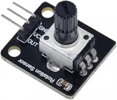 Rotary Potentiometer Module - Analog Knob for Electronic Projects & Rotary Encoder