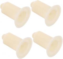 GLEAVI 4pcs Plastic Weigh Pan Leveling Feet for Electronic Scales Easy Install Scale Tray Feet Replacement for Accurate Measurement and Stability