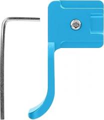 Camera Thumb Grip in Brown, Aluminum Alloy for Models - Ergonomic Design, Easy Installation, Comfortable Handling for Photographers (Blue)