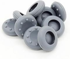10 x Analog Controller Thumb Stick Grip Thumbstick Joystick Cap Cover for PS4 PS3 for Xbox 360 Xbox One (Grey)