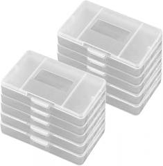 10pcs Game Card Case Shockproof Storage Holder for Semi-Transparent Design for Easy Viewing Game Holder for Storage and Organization