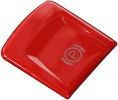 Compatible with A8 S8 D3 D4 2004-2010 2008 2009 Car Styling Power Electronic Parking Brake Handbrake Switch Buttons Decoration Cover Stickers Trim car Parking Button(2)(2)