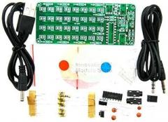 Electronic DIY kit Level Indicator ASD-84 Audio 8x4 Voice Light red + Blue Colorful Display DC 5V Parts