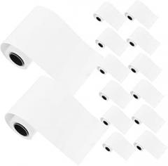 80rolls Thermal Paper Direct Thermal Receipt Paper for Credit Card Machines Supermarket till Rolls Print Quality Compatible with Pos Printers Core