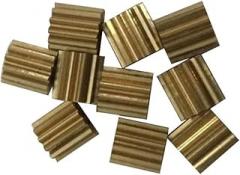 10pcs Motor Copper Gears Metal Gears Compatible with Mettler Toledo 3600 3650 3610 Electronic Scale Printer Motor Gear