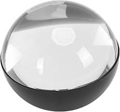 2.7 Inch Memory Sphere Lamp, Crystal Ball Video Player with Gesture Control and Built in Sound, Personalized Uploadable Videos Photos for Anniversary Birthday Wedding (Black)