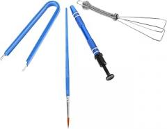 Ic Chip Extraction Tool Set Claw Grabber Pickup Tool for Compact Metal Extractor with Performance for Electronics and Parts