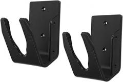 2pcs Wall Mounted Barcode Reader Stand Adjustable Plastic Scanner Cradle for Supermarket Retail Space-Saving Holder Compatible with Mobile Handheld Scanners