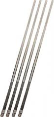 Design Engineering 010209 Stainless Steel Positive Locking Ties for High Heat Applications, 7mm x 14