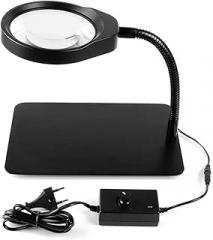 Magnifiers Desktop Illuminated Lights Adjustable Lighting Magnifying Glass Electronics Repair Welding Multi Function