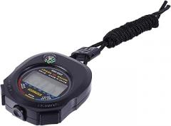 Electronic Watch Match Stopwatch Training Stopwatch Practical Game Black
