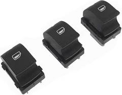 3PCS Electronic Power Window Control Switch Button 4F0959855 4F0 959 855 For Audi A3 S3 A6 S6 Avant Q7