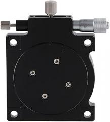 Manual Displacement Platform, R Axes Rotating Linear Stage 360° Sliding Table 60mm Optical Sliding Stage for Production Machinery,60mm FineTuning Optical Sliding Stage Linear Translation Stage