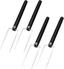 4 Pieces IC Puller IC Chip Puller 2 Claw IC Chip Extractor Electronic Component Grabber IC Extractor Tool IC Chip Remover IC Chip Clip IC Pliers Switch Puller, Black