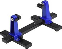 360° PCB Holder, it Board Clam Tool, Rotatable Solde Assembly Clamp with ase, Compatible with 200mm Width PCB for Phone Repair and Electronics DIY