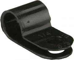 Metra Electronics Install Bay BCC14 1/4-Inch Cable Clamp, Black (100-Pack)