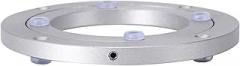 Dioche 6 Susan Heavyduty Aluminum Alloy Rotating Loadbearing Round Dining Table Turntable, Suitable for Cake Decorating and Electronics Repair, 20 Cm in Diameter, Easy to (4 inches*H8.5MM)
