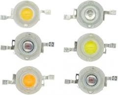 10pcs 3W High Power Led Chip Lamp Bulb 110-120LM Bead Line Emitter Diode White Red Green Blue Yellow Diy Light Decoration New 2025 For Arrival Reliable Electronic Component, Stable Performance