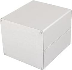 133 x120 x104mm Multi-purpose Electronic Extruded Aluminum Enclosure Silver Tone (ec0558902ead08dd3ebc51db5224abc3)