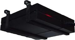 Processing Unit Under-Shelf Mount Pair for Sony PlayStation VR/PSVR/PS4, Space-Saving Under-Desk Console Holder Accessory Set, Durable Support Rack Dock Cradle Case (Frosted Glass Clear)