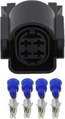 PA66 4 Pin Female Sealed Wire Harness Electronic Connector DJ70450-3.5-21 4P(5 Sets)