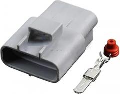 3-pin 1set Connector DJ7031Y-4.8-11/21 Automotive Electronic Fan Plug 6188-0129 6189-0165(DJ7031Y-4.8-11)