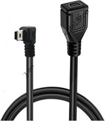 USpB 2.0 Male to Mini USpB UP Down Left Right Angled 90 DeGrrie Charrger Data Transfer Cable for Camera MP4 Tablet New 2026 High for Reliable Electronic Component, Precision, Stable Performance