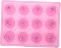 FRCOLOR 12pcs Silicone Cupping Device for Massage Reduction Suction Cupping Therapy No Pain Easy to Use