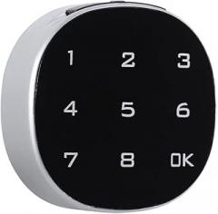 Angoily Keypad Electronic Cabinet Lock Set 4 Combination No Battery Required for Home Office